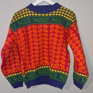 Vintage 1980s really rad kids sweater